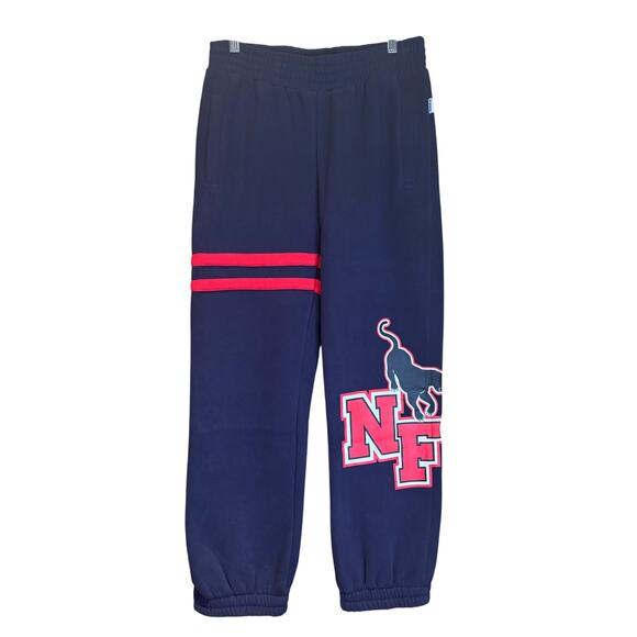 Nicopanda Formichetti Blue Red Panther Thick Sweat Pants Size, Medium - Picture 1 of 6